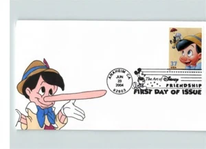 Disney's PINOCCHIO & Jiminy Cricket, Pinocchio, LONG NOSE, Hand Painted # 1 of 1 - Picture 1 of 1