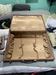 Valigia da viaggio treno Samsonite vintage; custodia da notte retrò anni 50 15"x10"x7" - Foto 1 di 5