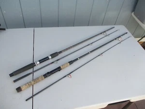 2 Daiwa Angeln Spinnruten 6'6" Light Action weiße Führungen - Bild 1 von 4