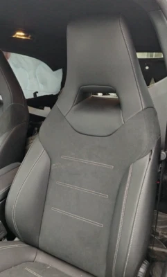 2022 MERCEDES A-CLASS PASSENGER SIDE HALF LEATHER SEAT - Image 1 of 4