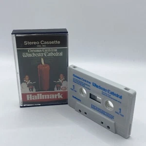 CHRISTMAS CAROLS FROM WINCHESTER - UK CASSETTE TAPE - WINCHESTER CATHEDRAL CHOIR - Picture 1 of 9