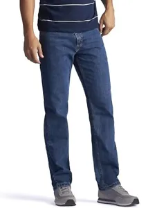 Lee Men's Regular Straight 5-Pocket Jeans - Tinted Midshade - Picture 1 of 2