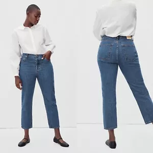 Everlane Jeans Damen The Curvy 90er Cheeky Straight High Rise Denim Größe 30 - Bild 1 von 6