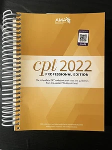 CPT Professional Edition  2022 by American Medical Association FREE SHIPPING - Bild 1 von 4