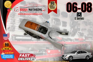 06-08 Mercedes W211 E550 E63 E350 E500 Center Console Storage Wood Trim Cover - Picture 1 of 9