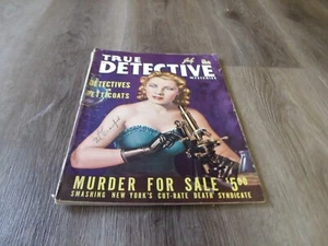 VINTAGE 1940 JULY TRUE DETECTIVE MAGAZINE - Picture 1 of 4