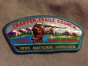 JSP Trapper Trails Council Utah Idaho Wyoming 1993 como nuevo - Imagen 1 de 1