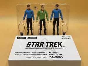 Art Asylum Star Trek Original Series Action Figures Wave One Kirk Spock McCoy - Picture 1 of 11