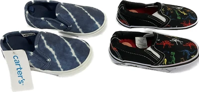 Zapatos Carters And Tommy Bahama Niños Pequeños Talla 7 Multicolor Sin Cordones 2 Pares Foto 1 de 4