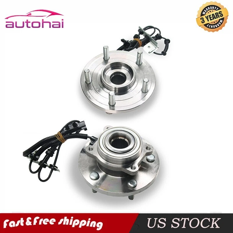 Conjunto de cojinetes de cubo de rueda delantera 2* para Dodge Grand Caravan Town 2008-2016 Foto 1 de 4