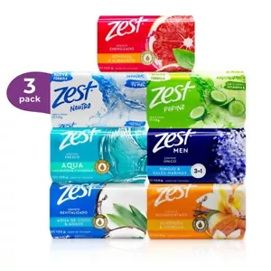 Confezione da 3 - Zest - saponetta - profumo a scelta - 135 g - profumo a scelta - Foto 1 di 10
