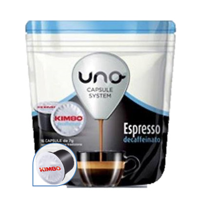288 Cialde Caffe' Uno Capsule System Kimbo Decaffeinato Dec Dek Originali • 62.88€
