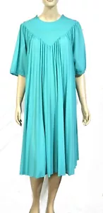 Kitch Vintage Taglie Forti Acqua Piegato Palazzo Tenda Vestito Copricostume B2 - Foto 1 di 9