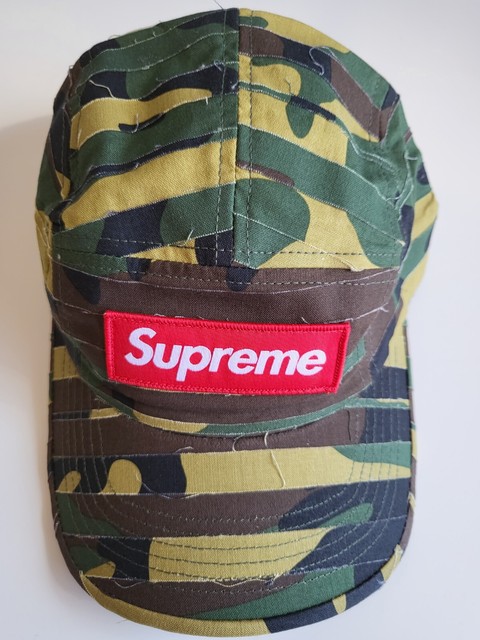 Louis Vuitton Men's Hat Supreme x Limited Edition 5 Panels Camouflage Cap