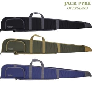 JACK PYKE SPORTING GUN SLIP PADDED CASE BAG 54" SHOOTING HUNTING RIFLE HOLDER 
