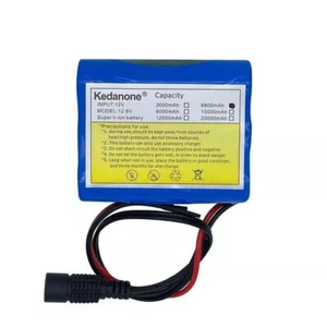 12V 6800mah Lithium 6.8Ah 3S2P Akkupack mit BMS mit 12.6V Ladegerät - Bild 1 von 11