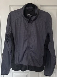 Chaqueta cortavientos Zorrel Weather Series para mujer gris y negra con cremallera completa talla S nueva sin etiquetas - Imagen 1 de 6