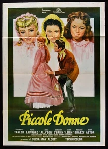 Cartel PEQUEÑAS MUJERES June Allyson, Elizabeth Taylor Little Women M290 - Imagen 1 de 2