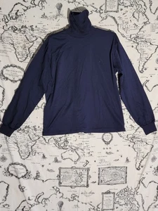 Ralph Lauren Polo Golf Uomo Blu Navy Manica Lunga Girocollo 100% Cotone L - Foto 1 di 13