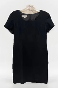 Dressbarn NWT Short Sleeve Little Black Dress Knee Length Classic Women’s 10 VTG - Picture 1 of 11
