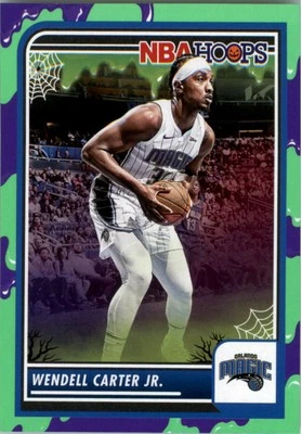 2023-24 Hoops Haunted Hoops Slime #174 Wendell Carter Jr. - BSK - Image 1 of 2