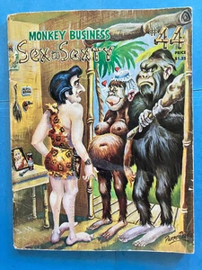 Sex To Sexty comic book magazine #44 1974 - Picture 1 of 3