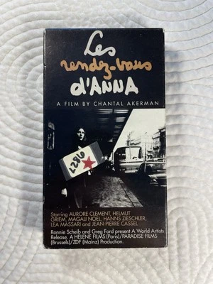 Les Rendez-vous d'Anna (Meetings with Anna) (VHS, 1990) Chantal Akerman Rare VHS - Image 1 of 4