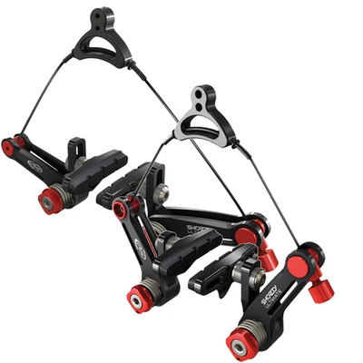 Juego de frenos voladizos de aluminio Avid Shorty Ultimate ligero, separación de barro, Foto 1 de 3