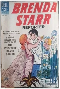 Brenda Starr Reporter #1 1963 - Dell Comics - vergiftete schwarze Orchidee  - Bild 1 von 1