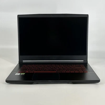 MSI Thin GF63 15.6 FHD i7-10750H 2.60GHz 32GB 1TB SSD GTX 1650 Max-Q Split Frame - Image 1 of 4