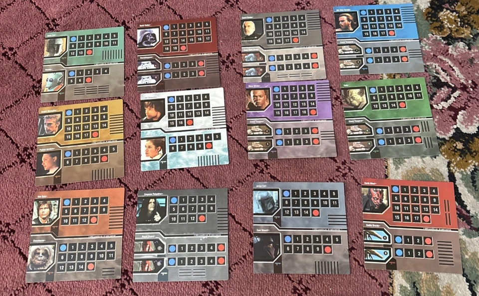 Star Wars Epic Duels Game Replacement Pieces As Pictured  - Image 1 of 1