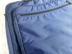 Navy Blue Nylon Laptop Bag/ Elecom - Afbeelding 1 van 10