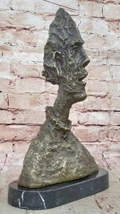Alberto Gia cometti`s bronze bust, of his brother Diego Sculpture Figurine Figur - Picture 1 of 10