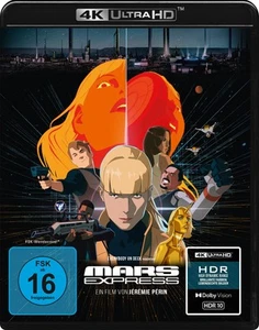 Mars Express (4K UHD Blu-ray) Jeremie Perin Daniel Njo Lobé (UK IMPORT) - Picture 1 of 10