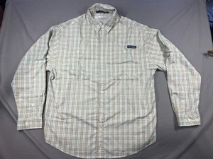 Columbia PFG Fishing Shirt Men's L/G Large Super Tamiami Omni-Shade Vented - Picture 1 of 5