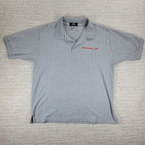 Camisa Polo IROC-Z Gris Texturizado EE. UU. Vantage XL 100 % Algodón Logo Camaro - Imagen 1 de 15