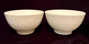 (2) VILLEROY & BOCH ~ ROYAL WEISS ~ WEISSE REISSCHALEN ~ 5-3/4" ~ DEUTSCHLAND ~ SEHR GUTER ZUSTAND - Bild 1 von 4