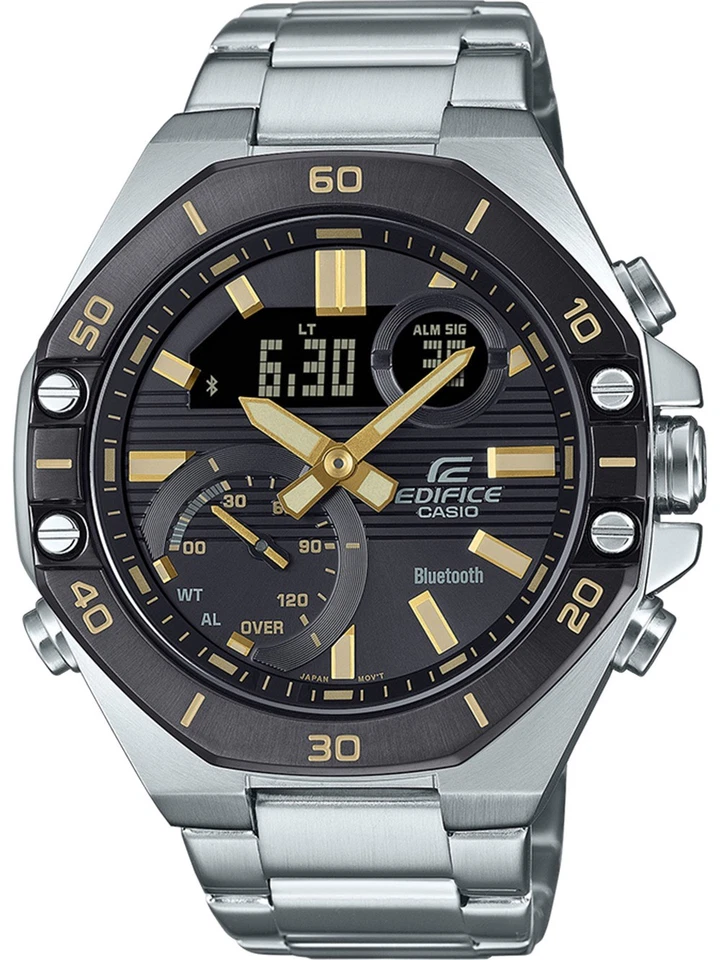 Casio ECB-10DB-1A9EF Herrenuhr Edifice 48mm 10ATM - Bild 1 von 1