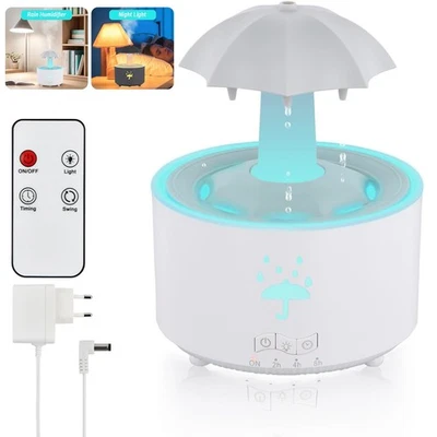Umbrella Humidifier Autorotation Aroma Diffuser Fragrance Oil Diffuser with Timer - Image 1 of 4
