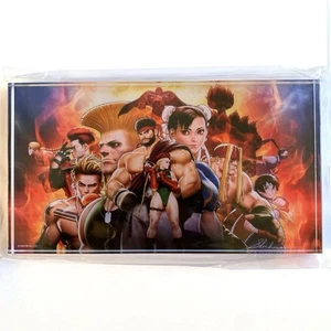 Capcom Street Fighter Acrylic Block 35th Anniversary Shinkiro ver. CAPCOM CAPCOM - Picture 1 of 2