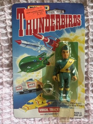 Matchbox Thunderbirds Virgil Tracy With Thunder Visor 1994 NO. 41750 Toy Figure - Image 1 of 4