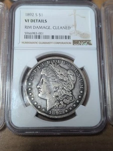 1892 S Morgan NGC Grade Very Fine Details - Picture 1 of 2