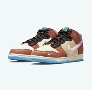 Talla 11 - Nike Social Status x Dunk Mid Chocolate Milk - Imagen 1 de 11