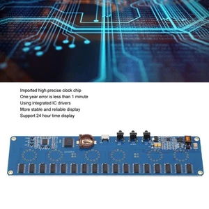In14 In4 Nixie-Röhrenuhr 7 Farben Hohe Genauigkeit Stabile Anzeige - Bild 1 von 22