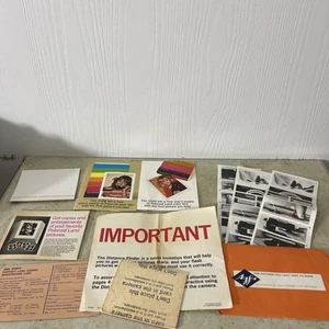 Polaroid Camera Brochures And Misc Film Items - Picture 1 of 10