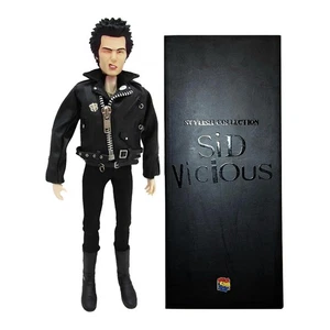 RAH Sid Vicious 1/6 Scale Figure 11" Sex Pistols LE 1666 pcs Medicom Toy 2003 - Picture 1 of 12