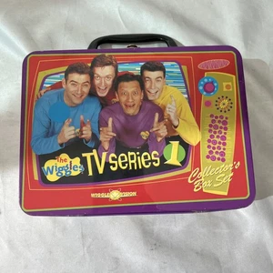 Wiggles TV Series 1 Tin Lunch Box Original Cast Merchandise Vintage Rare 00s - Bild 1 von 12