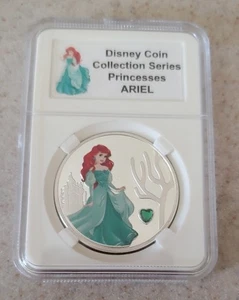Moneda Medallón Colectivo Disney Princesas Corazón Joyas - Ariel LE150 - Imagen 1 de 4