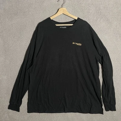 Columbia PHG Long Sleeve Black Shirt Size XXL Pointer Dog - Image 1 of 4