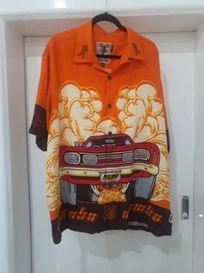 Vintage Mambo Loud Shirt 'The 2 Door Whore' Reg Mombassa V8 Hemi, Rare Genuine - Picture 1 of 8